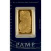 Picture of PAMP Gold Bar 1 Troy oz .9999 Fine Fortuna - Carded with VERISCAN