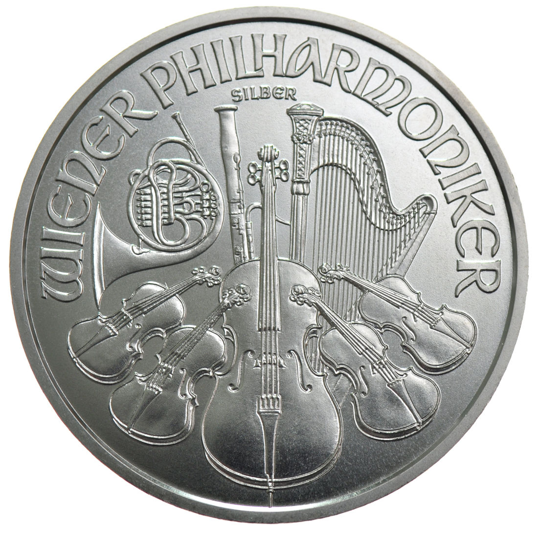 Picture of Austrian Silver Philharmonic .999 1 oz - 20 oz Minimum