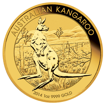 Picture of Australian Gold Kangaroo 1 oz (Random Year)