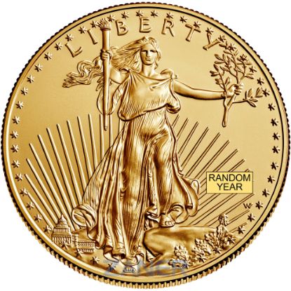 American Gold Eagle 1 oz Obv Type 1 (Random Dates) WM